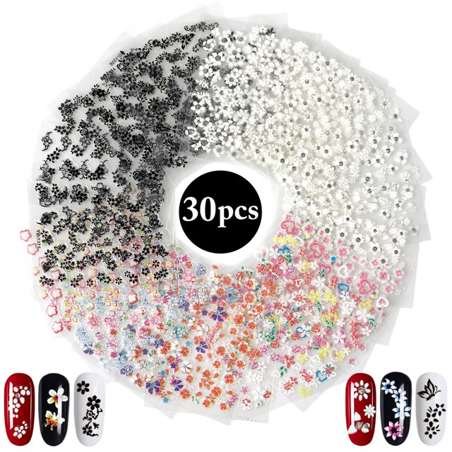 Nail Sticker Creative DIY Nail Decal Nail Art Decoration for Home Nail Salon