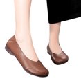 thumbnail image 3 of Cathalem Ballerines Habillées Confortables pour Femmes, Chaussures Plates de Travail, Strass, Talon, Bout Rond, Satin Élégant, Noir 41, 3 of 5