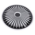 thumbnail image 1 of 17 Inch Hubcaps, 4pcs Snap On Wheel Rim Cover Set, Wear Proof, ABS, Universal Fit for Cars Truck SUV, 1 of 7