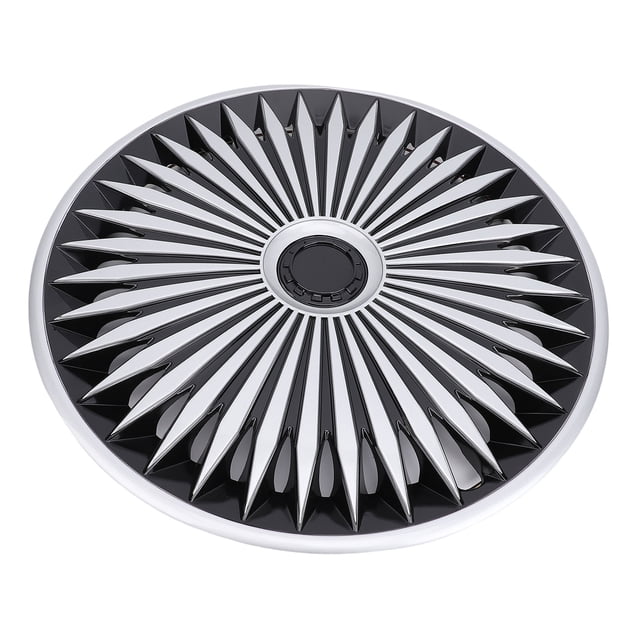 17 Inch Hubcaps, 4pcs Snap On Wheel Rim Cover Set, Wear Proof, ABS, Universal Fit for Cars Truck SUV