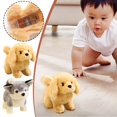 thumbnail image 4 of B Golden Retriever Plush Puppy Electric Walking Toy With Barking Function Soft Stuffed Pet For Children 5.9X6.2X3.9 Inch, 4 of 5