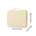 thumbnail image 3 of JilgTeok 3 Packs Sleeve Bag for 14in Tablet PC Laptop with Multi-layer Efficient Storage Compact Electronics Organizer Pouch for Business Travel Lightweight for Men and Women Clearance, 3 of 6