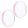 thumbnail image 1 of HILABEE Wall Bracket Magnifying Mirror, 2 Pieces Cosmetic Mirror 10x - Pink, 9cm, 1 of 9