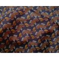thumbnail image 4 of oneOone Silk Tabby Fabric Fish Block Fabric Prints By Yard 42 Inch Wide, 4 of 4