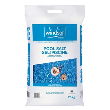 Windsor 20kg Professional's Choice Pool Salt; all natural & high purity salt