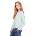 thumbnail image 4 of George Women's Long-Sleeve Raglan Sleep T-Shirt, 4 of 6
