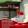 thumbnail image 5 of Kieccall Hummingbird Feeders for Outdoors - Package of 2 Red Plastic Feeders, Ant-Proof Hanging Design, Durable and Easy to Clean, for Garden and Patio, 5 of 5