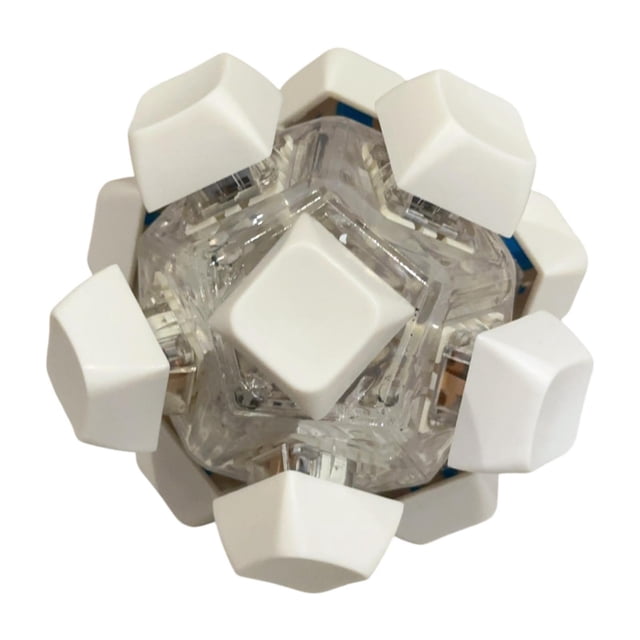 Lipstore Keyboard Fidget Toy Adults Birthday Working Mini Fidget Toy Keyboard White