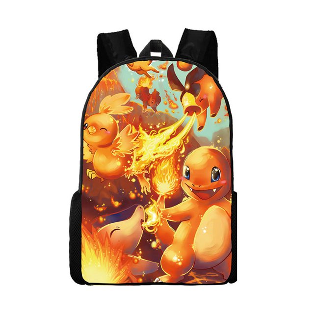 Pet Elf Pokemon Sac à Dos, Sac à Dos Dessin Animé pour Étudiant-Vinsniv