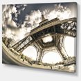 thumbnail image 2 of Paris Eiffel Towerin Sunny Winter Morning - Extra Large Canvas Art Print, 2 of 4