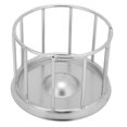 thumbnail image 1 of Tortoise Water Dish, Reptile Water Bowl Reptile Water Dish Stainless Steel Food Dish Round Railing Shape Water Tray Tortoise Water Bowl for Lizard  Chameleon, 1 of 7