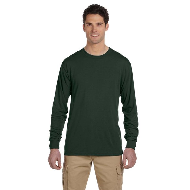 Jerzees Adult 5.3 oz. DRI-POWER SPORT Long-Sleeve T-Shirt - 21ML