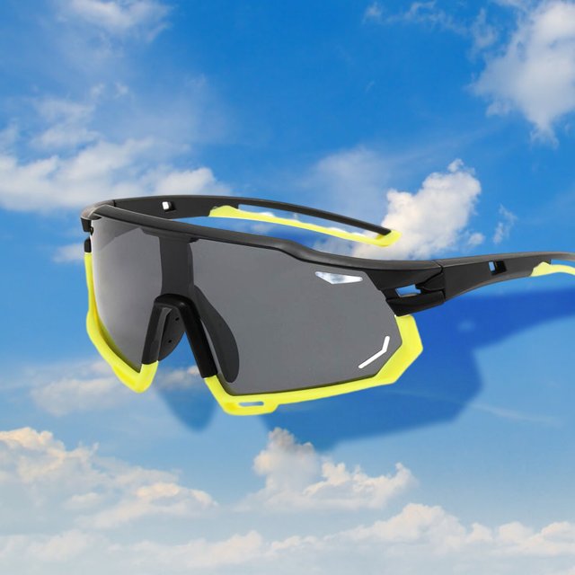 Lunettes de Soleil Sport Polarisées à Revêtement Antireflet pour Course Golf