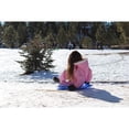 thumbnail image 4 of Slippery Racer Downhill Pro Adults and Kids Saucer Disc Snow Sled, Blue, 4 of 4
