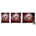 thumbnail image 4 of Red Gothic Bed Cover, Duvet or Comforter, Bloody White Goth Bedding Set,, 4 of 7