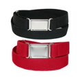 thumbnail image 1 of CTM® Ceinture Élastique avec Boucle Magnétique Invisible (Lot de 2 Couleurs) (pour Femmes Grande Taille, 1 of 3