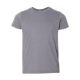 thumbnail image 1 of American Apparel Youth Fine Jersey Tee, 12, Slate, 1 of 5