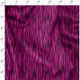 thumbnail image 3 of Soimoi Pink polyester Crepe Fabric Wild Animal Skin Print Sewing Fabric BTY 52 Inch Wide, 3 of 6