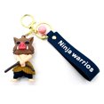 thumbnail image 2 of Demon Slayer Animation Car Key Chain, Keychains Ring Key Fob Decoration Accessories For Kids Birthday Gift, Hashibira Inosuke, 2 of 3
