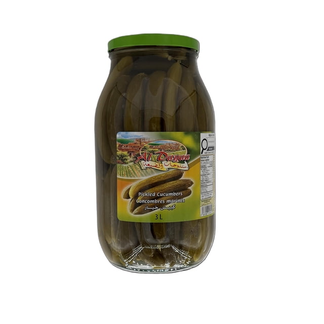 Al Dayaa Pickled Cucumbers 3 L