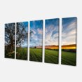 thumbnail image 2 of Green Pasture under Blue Sky - Extra Large Landscape Canvas Art Print, 2 of 3