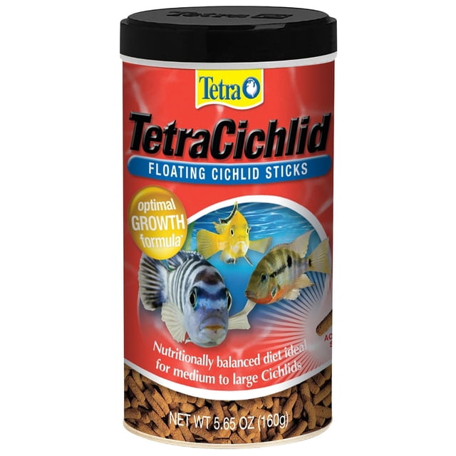 Tetra Cichlid Floating Fish Food Sticks