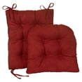 thumbnail image 1 of Indoor Rocking Chair Cushion Non Slip Chair Pad Cushion with Ties, 1 of 7