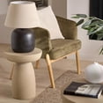 thumbnail image 4 of Bouclair Beige Concrete Effect Side Table, 4 of 8