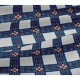 thumbnail image 5 of oneOone Tissu Jersey Viscose Check Tissu Imprimé Ikat par Yard 60 Pouces de Large, 5 of 5