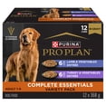 thumbnail image 1 of Purina Pro Plan Complete Essentials In Gravy Variety Pack, Wet Dog Food 368 g x 12, 1 of 8
