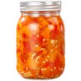 thumbnail image 1 of Bangcool Food Storage Jar Transparent Wide Mouth Mason Jar Jam Container Canning Canister, 1 of 10