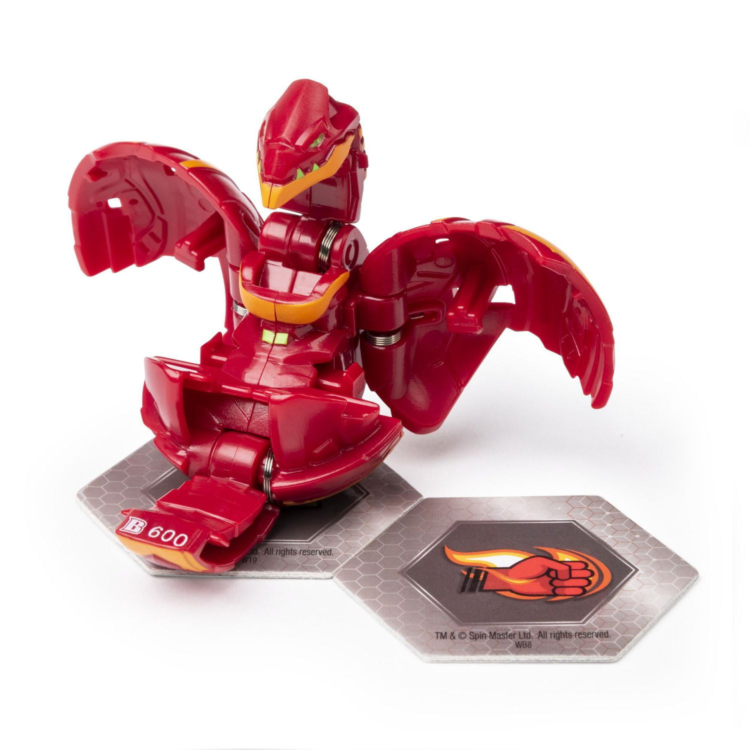 Bakugan, Pyrus Serpenteze, Créature transformable à collectionner de 5 cm, à partir de 6 ans