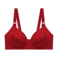 thumbnail image 2 of AherBiu Plus Size Bras for Women No Underwire Push up High Support Bras with Multi Breasted Full Coverage Seamless Bras, 2 of 4
