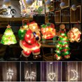 thumbnail image 2 of CAROOTU LED Christmas Lights Indoor Window Decorations with Suction Cup for Holiday Birthday Party Christmas Tree Decorations, 2 of 7
