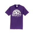 thumbnail image 1 of Gravity Outdoor Co. T-Shirt à Manches Courtes - Violet Équipe - Logo Blanc - TG, 1 of 1