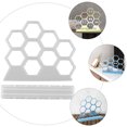 thumbnail image 3 of Miangastore 1 Set of 2 Pcs Silicone Earring Rack Molds Hexagon Shape Earring Holder Molds, 3 of 9