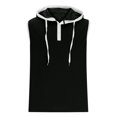 thumbnail image 4 of LSLJS Men's Crew Neck Pullover Patch Color Short Sleeve Top Shirt Short Sleeve Crew Neck Top/Shirt, Mens Tank Tops Summer Clothes, 4 of 6
