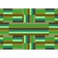 thumbnail image 1 of Ahgly Company Machine Washable Indoor Rectangle Transitional Antique Bronze Green Area Rugs, 2' x 3', 1 of 7