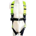 thumbnail image 1 of Full Body Safety Harness & Lanyard - Stranded Size - Fall Protection - Portable Personal Protective Equipment for Rock Climbing, 1 of 6
