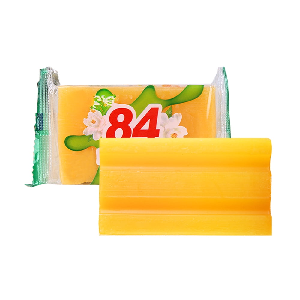 Laundry Soap Bar Floral Fragrance Washing Soap Stain Remover Household Supplies for Cleaning Washing Clothes Clothing Fabric