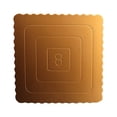 thumbnail image 2 of Oleegame 1PC Tin Foil Roll DIY Baking Tool 6 / 8 Inch Round Square Cake Mat Lace Moustito, 2 of 3