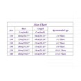 thumbnail image 3 of PMVFHDE Hauts d'Été pour Filles T-Shirts Mignons pour Filles Hauts Courts pour Filles Hauts de Sortie pour Filles T-Shirt à Manches Courtes Col Rond d'Été Coupe Décontractée Chemises Basiques Rouge, 4-5 Ans, 3 of 4