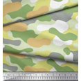 thumbnail image 3 of Soimoi Rayon Fabric Two Tone With Grey Camouflage Print Fabric by Yard 56 Inch Wide, 3 of 3