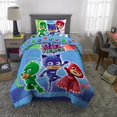 thumbnail image 4 of Franco Ensemble de Literie pour Enfants, Couette Ultra Douce et Ensemble de Draps, 4 Pcs Format Simple, Masques de Pyjama, 4 of 4