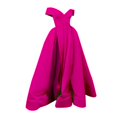 thumbnail image 1 of Robes de Bal Longues Fendues à l'Épaule en Satin de Soirée avec Poches, 1 of 4