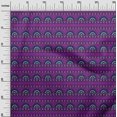 thumbnail image 2 of oneOone Viscose Chiffon Fabric Leaves|Floral & Paisley Block Decor Fabric Printed BTY 42 Inch Wide, 2 of 4