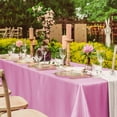 thumbnail image 4 of Birdeem Tablecloths Can Be Cut Solid Color Glossy Satin Cloth Tablecloth for High-End Hotel Banquet Wedding, 4 of 12