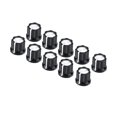 thumbnail image 3 of 10Pcs Potentiometer Volume Tone Knobs Caps with D Shaped Shaft for Electric Guitar Bass, 3 of 8