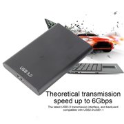 USB 3.0 to USB2.0 SSD Case, External Portable Professional SSD Case Hard Drive Enclosure Hard Drive Case for Men Women for 2.5 Inch 7-9.5MMHDD and SSD Laptop Hard Drive