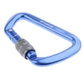 thumbnail image 4 of Mousqueton de Type D en Aluminium 28KN pour Escalade et Alpinisme Verrou Verrou, 4 of 9
